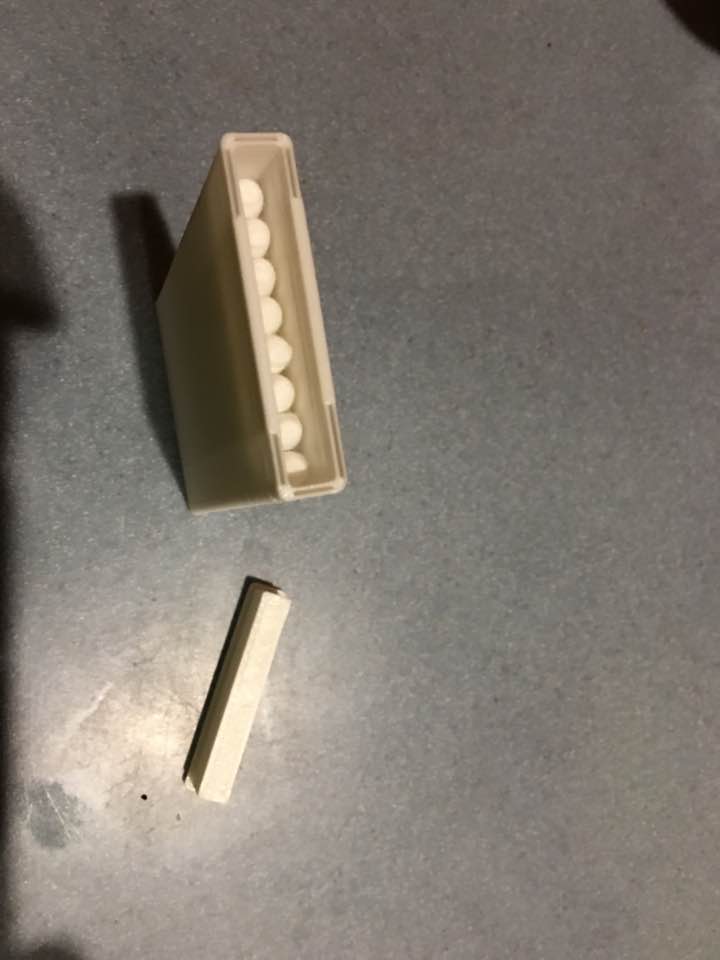 Purse Q-Tip Holder