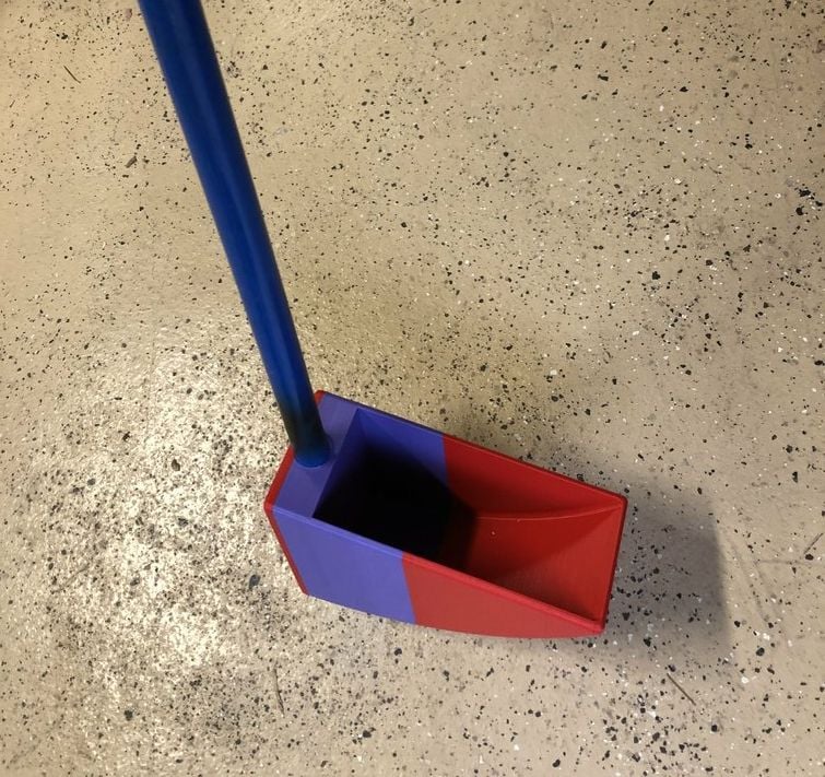 Trench Emptying / Bailing Scoop (Customizable)