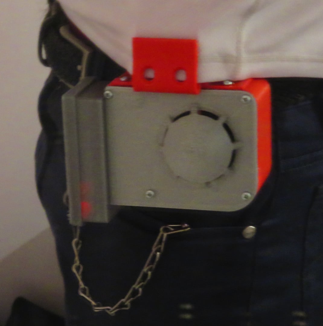Belt mount Mini Cooler fan for summer