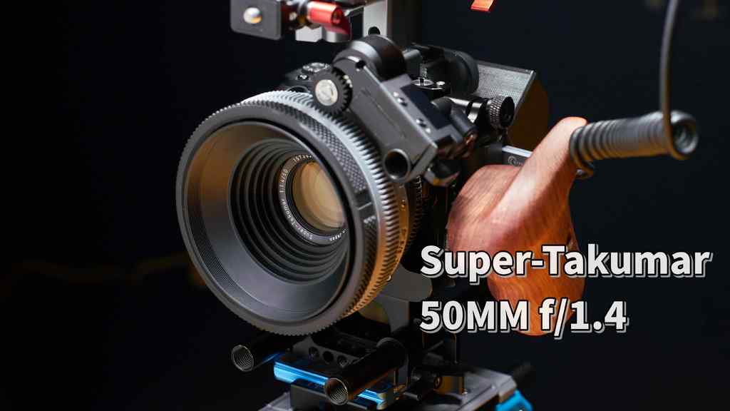 Upgrade - Vintage Lens housing "Super-Takumar 50mm f1.4" Cinematic Re-housing 0.8M Focus gear pitch