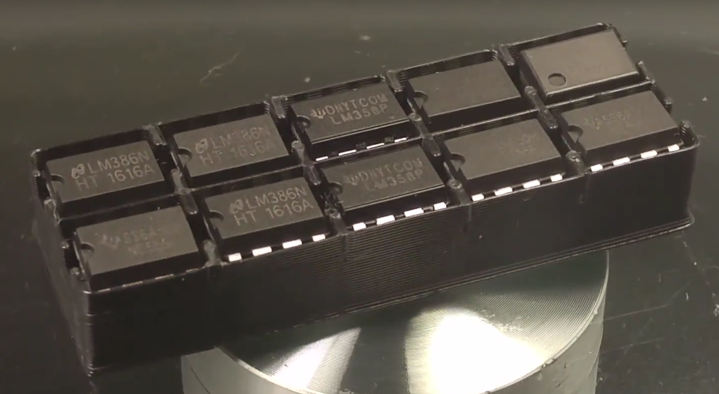 IC Holder ( Holds 10 8-Pin ICs )