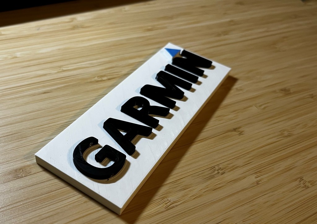 Garmin Sign