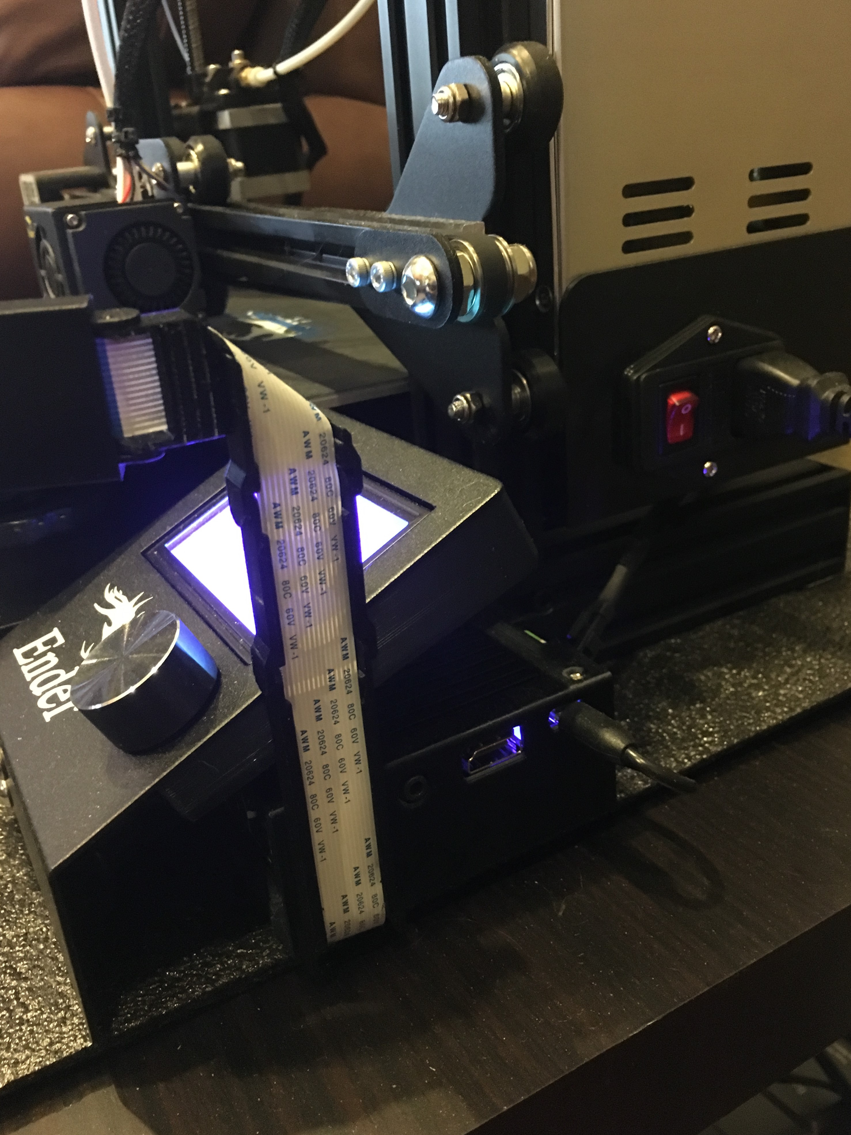 Raspberry Pi Camera Ribbon Cable Guide - Ender 3