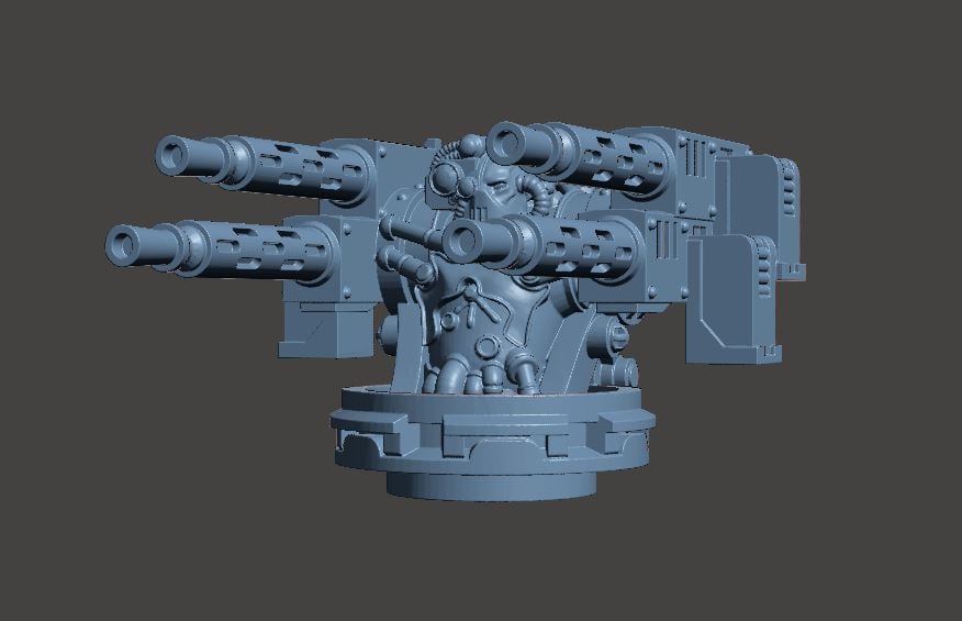 Quad Turret Gunner