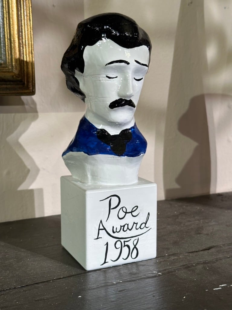 Mystery Writers of America - Edgar Allen Poe award statuettte