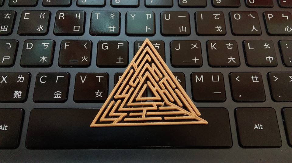 Maze triangle generator