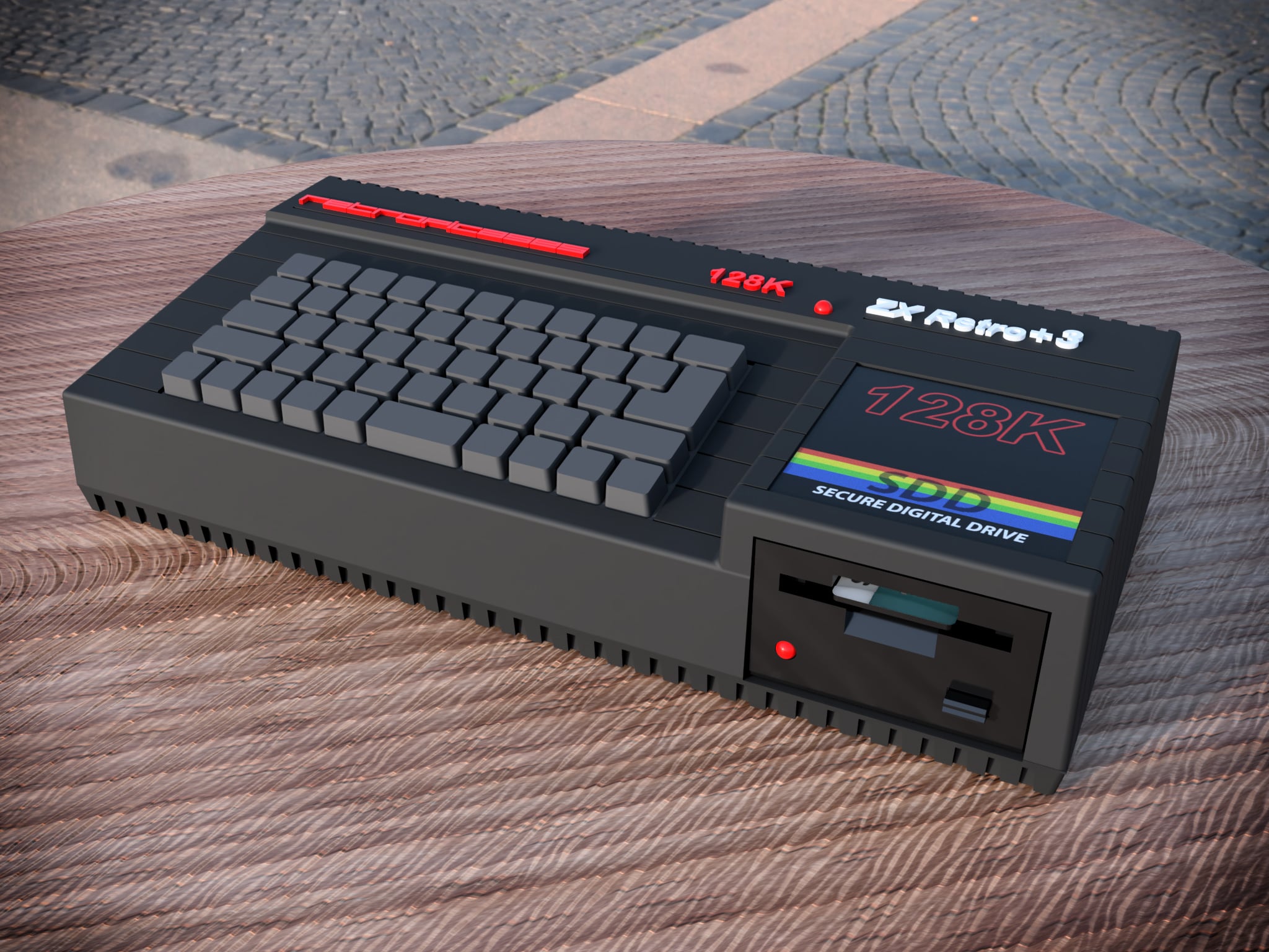 ZX Spectrum Plus/3 Raspberry Pi Case