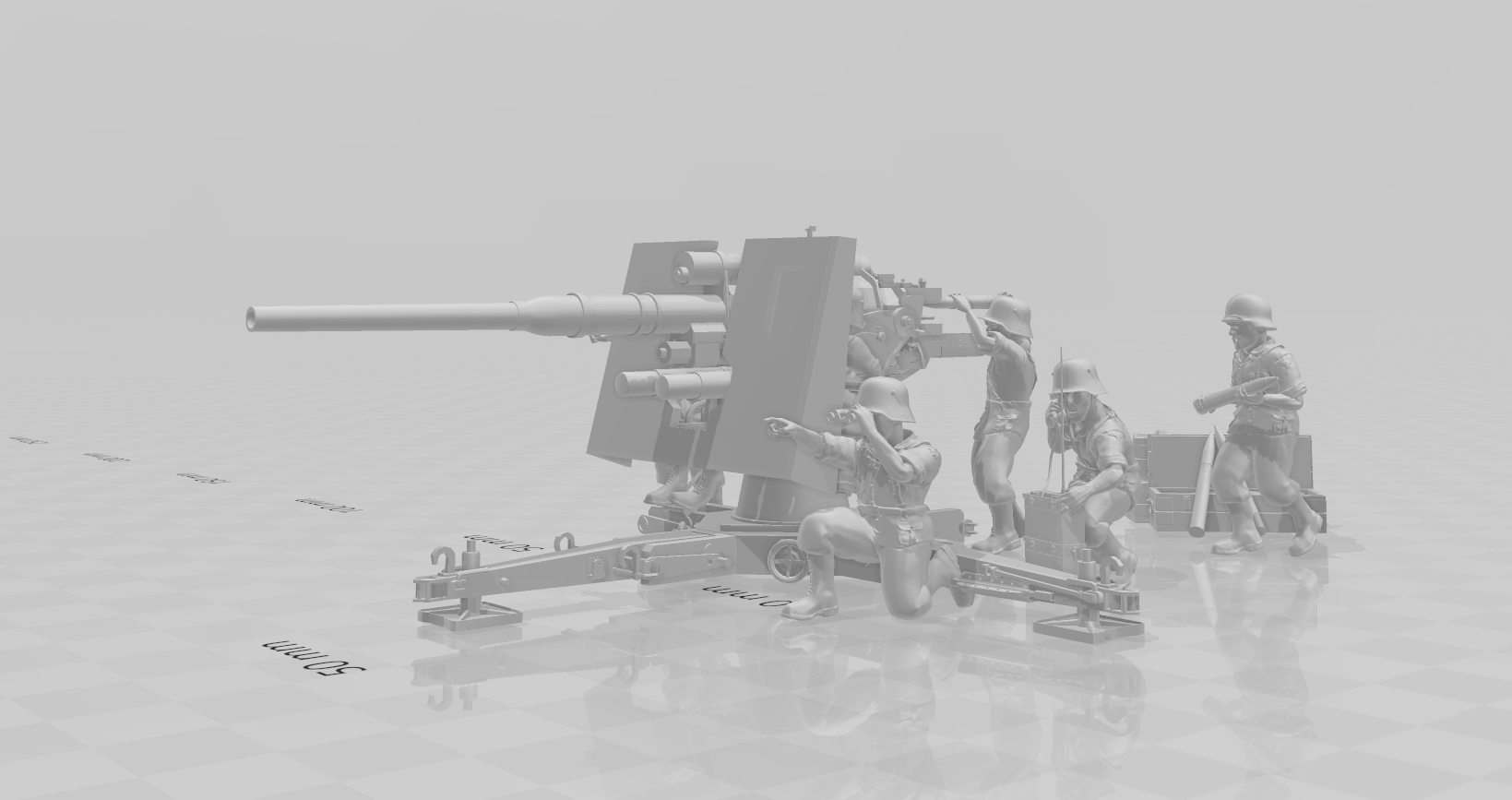 28mm Bolt Action Flak 88