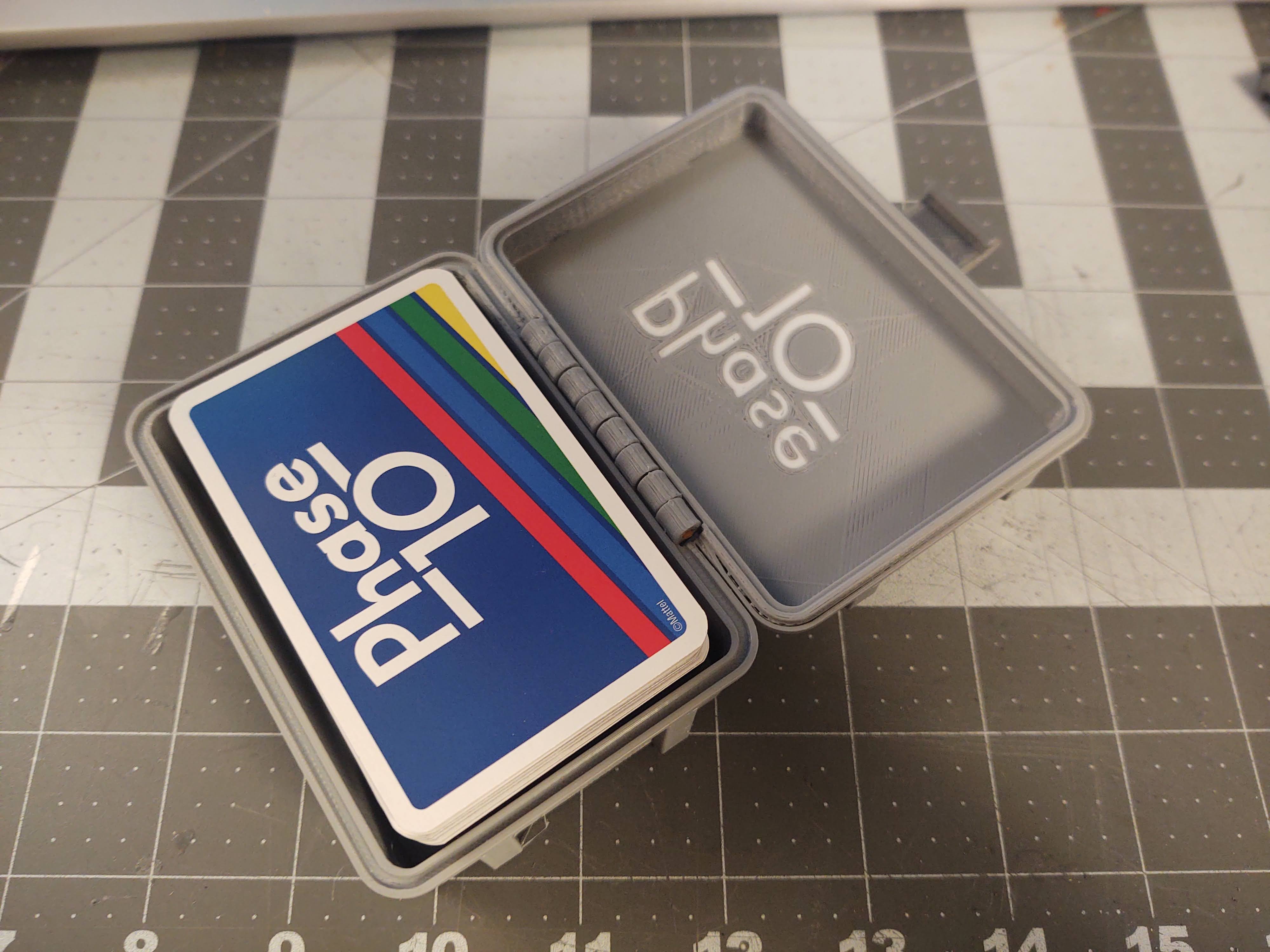Rugged Box for Phase 10 Card Game