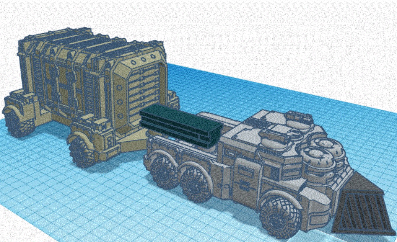 Grimdark Future Ganger Cargo Hauler