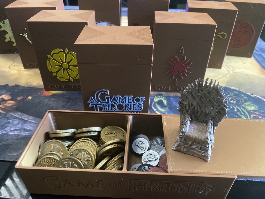 A Game of Thrones the Card Game Deck Boxes