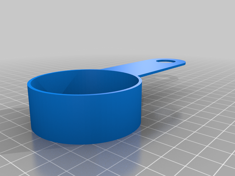 My Customized Parametric Cylindrical Measuring Spoon