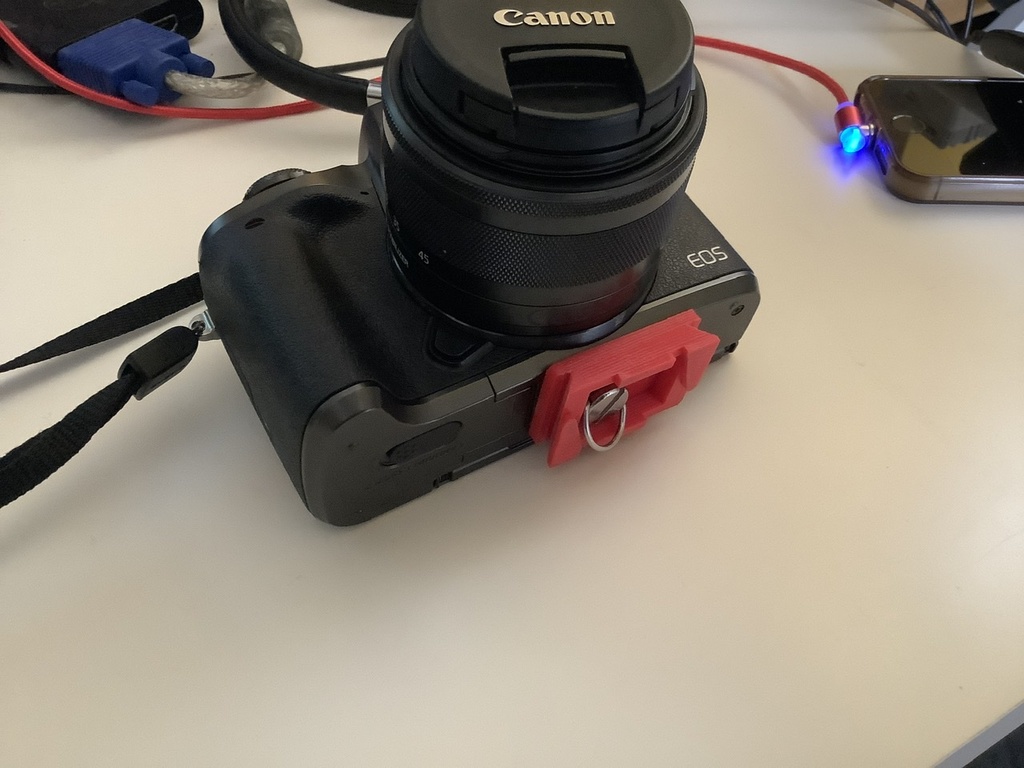 PD Capture compatible Arca plate for Canon M5