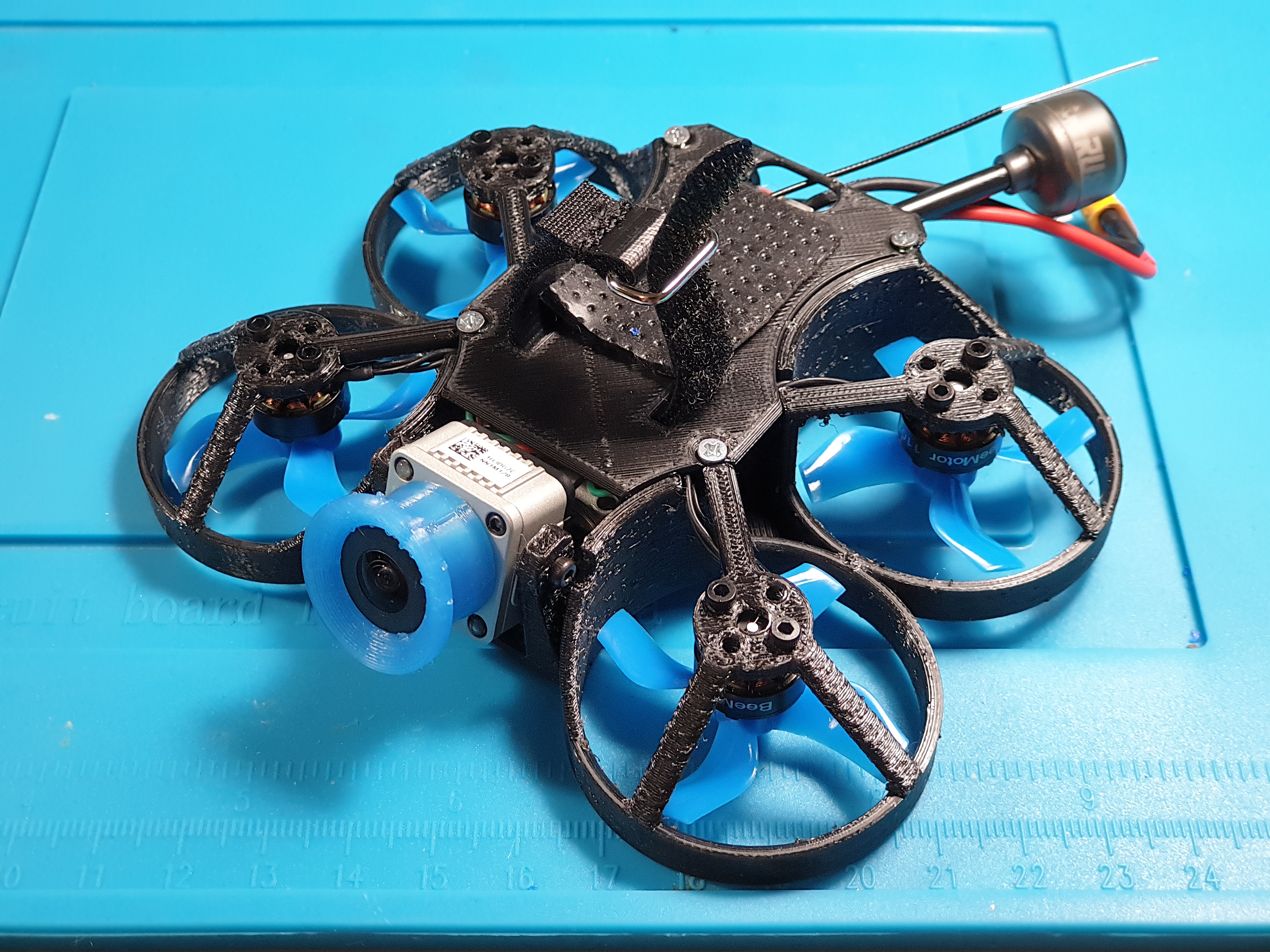 DJI FPV Caddx Vista 87mm 3S whoop with 40mm / 1.6inch propellers