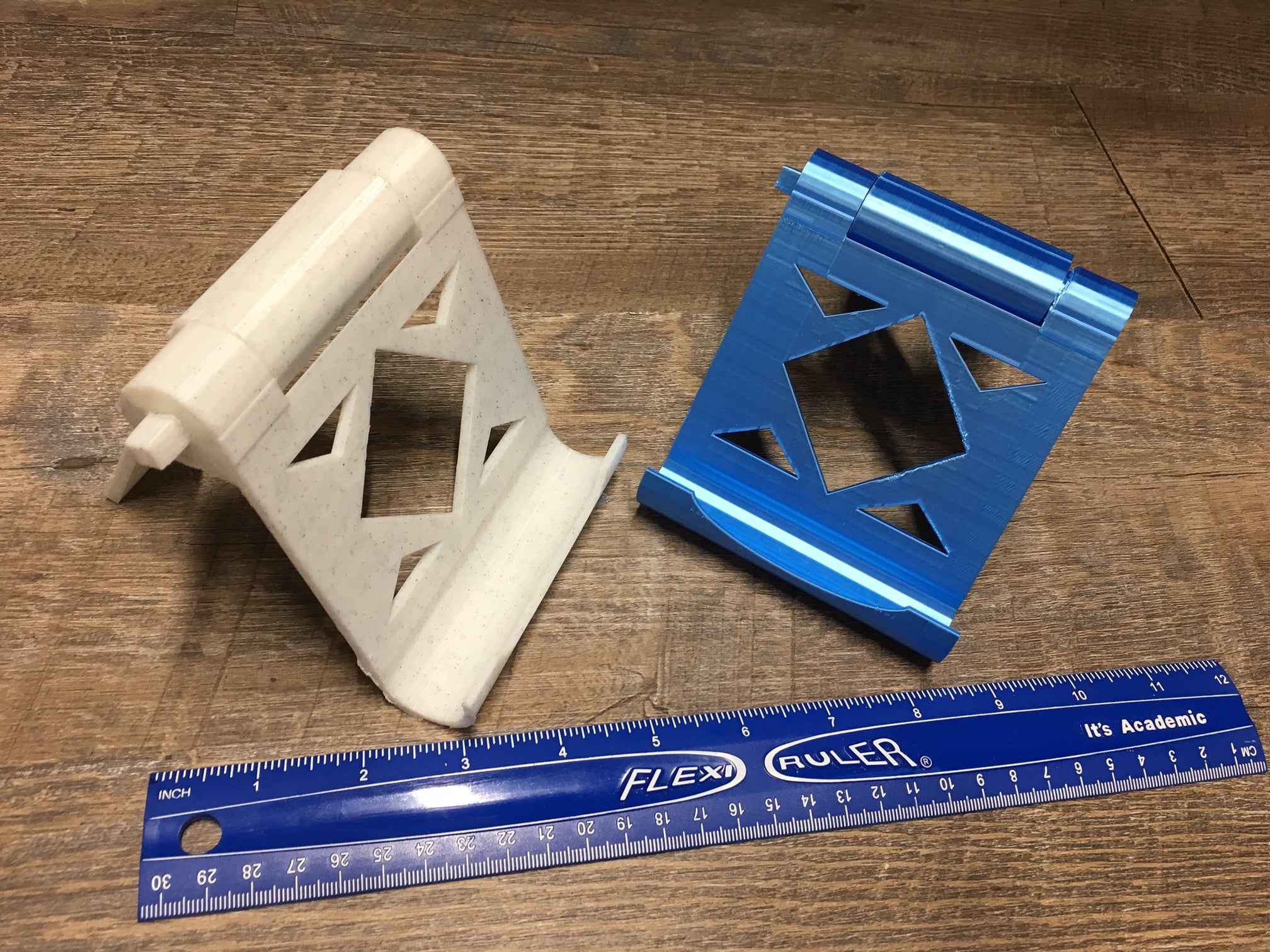 Tablet Stand with push button adjustments