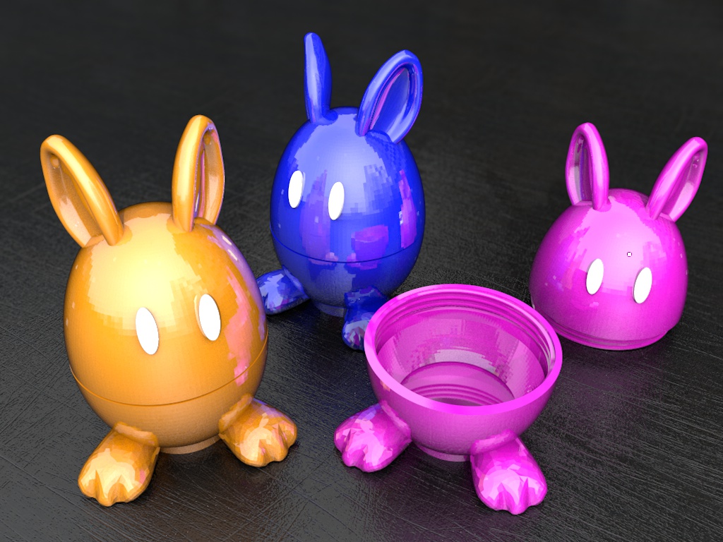 Surprise (Easter) Egg - Screwable!