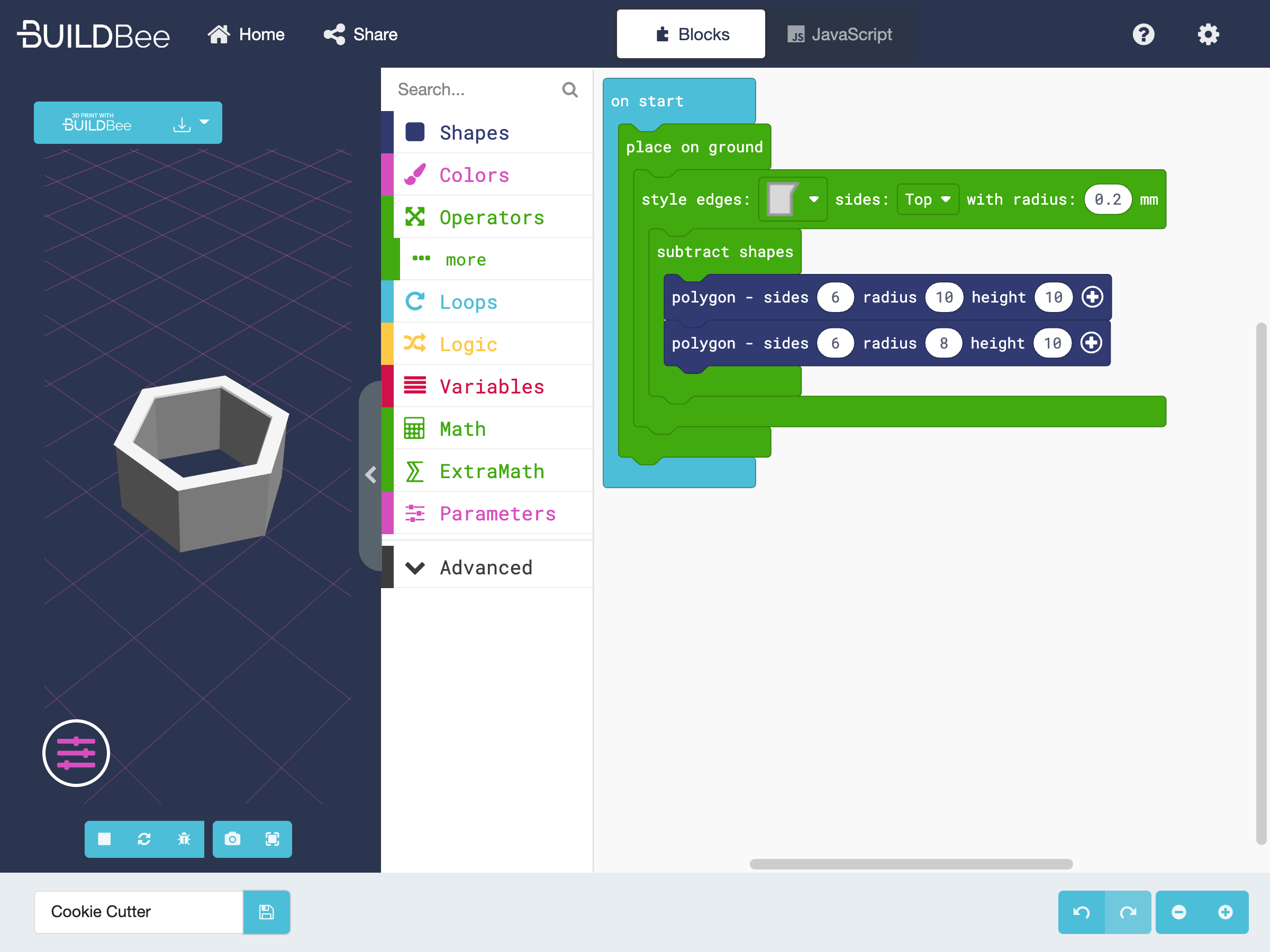 Çerez Kesici #HourofCode (Plastik Aparattır!!!)