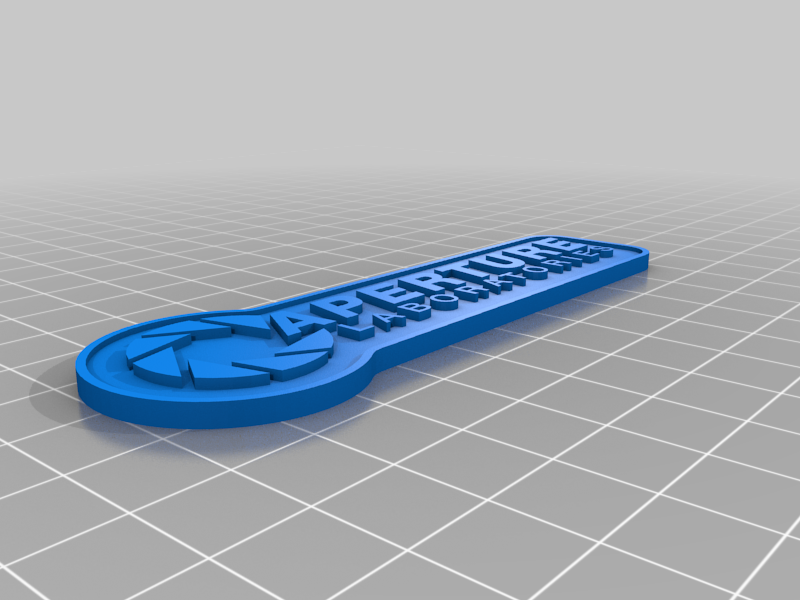 Aperture Laboratories Keychain / Tag