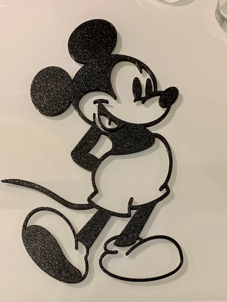 Mickey Mouse 2D WallArt