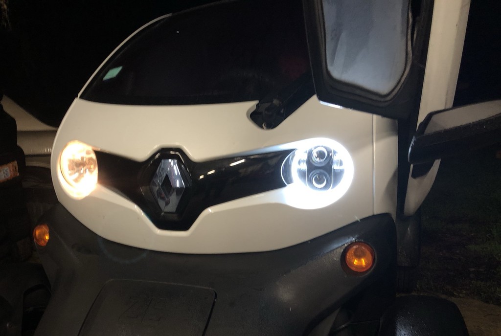 Support phare LED pour Renault TWIZY