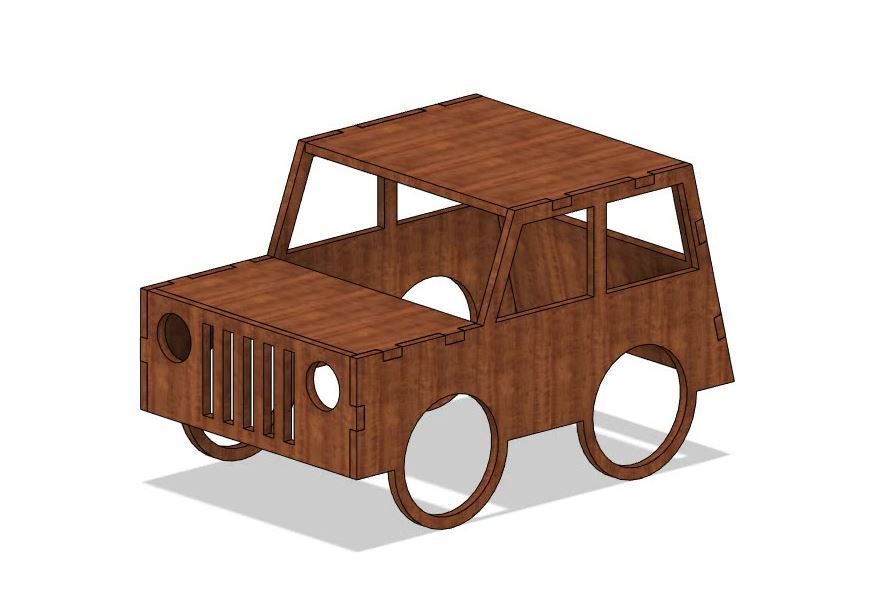 Cotxe de fusta