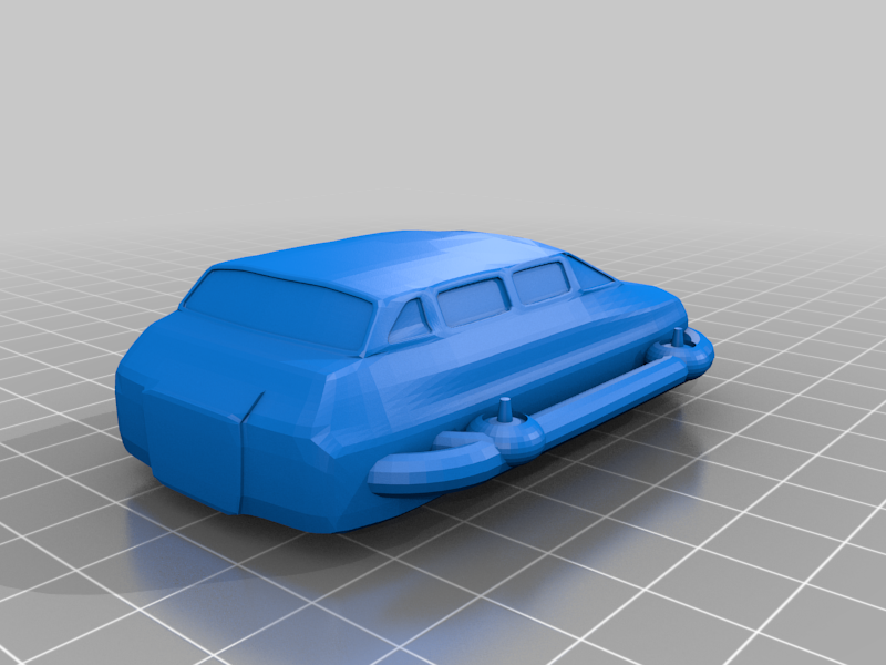 Hover-car for 28mm sci-fi wargaming