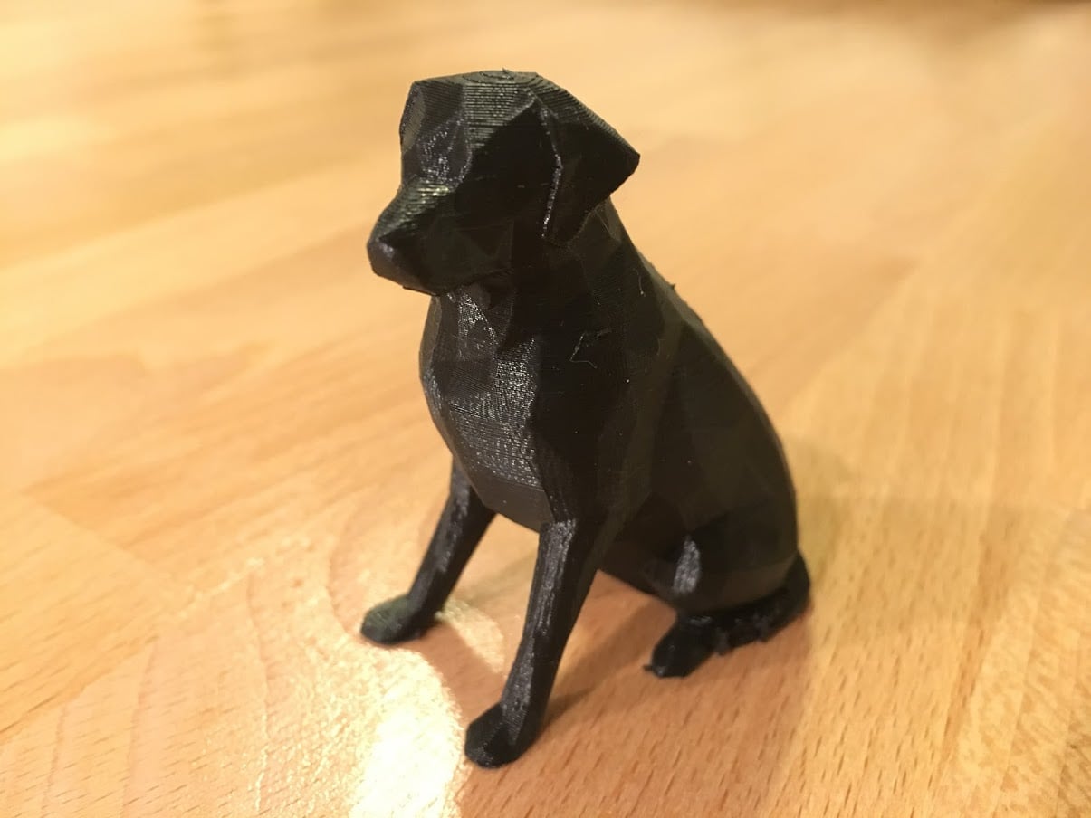 Low Poly Labrador (Female Version)