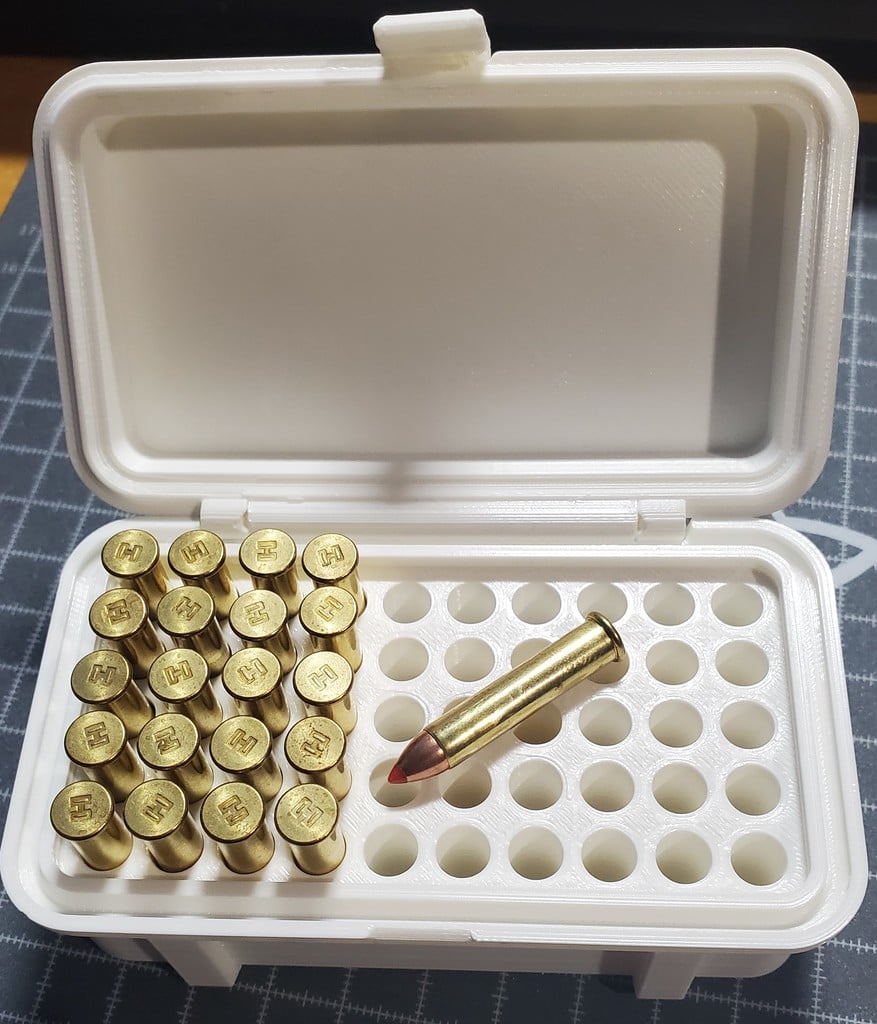 .22 MAG rugged ammo box 50rd
