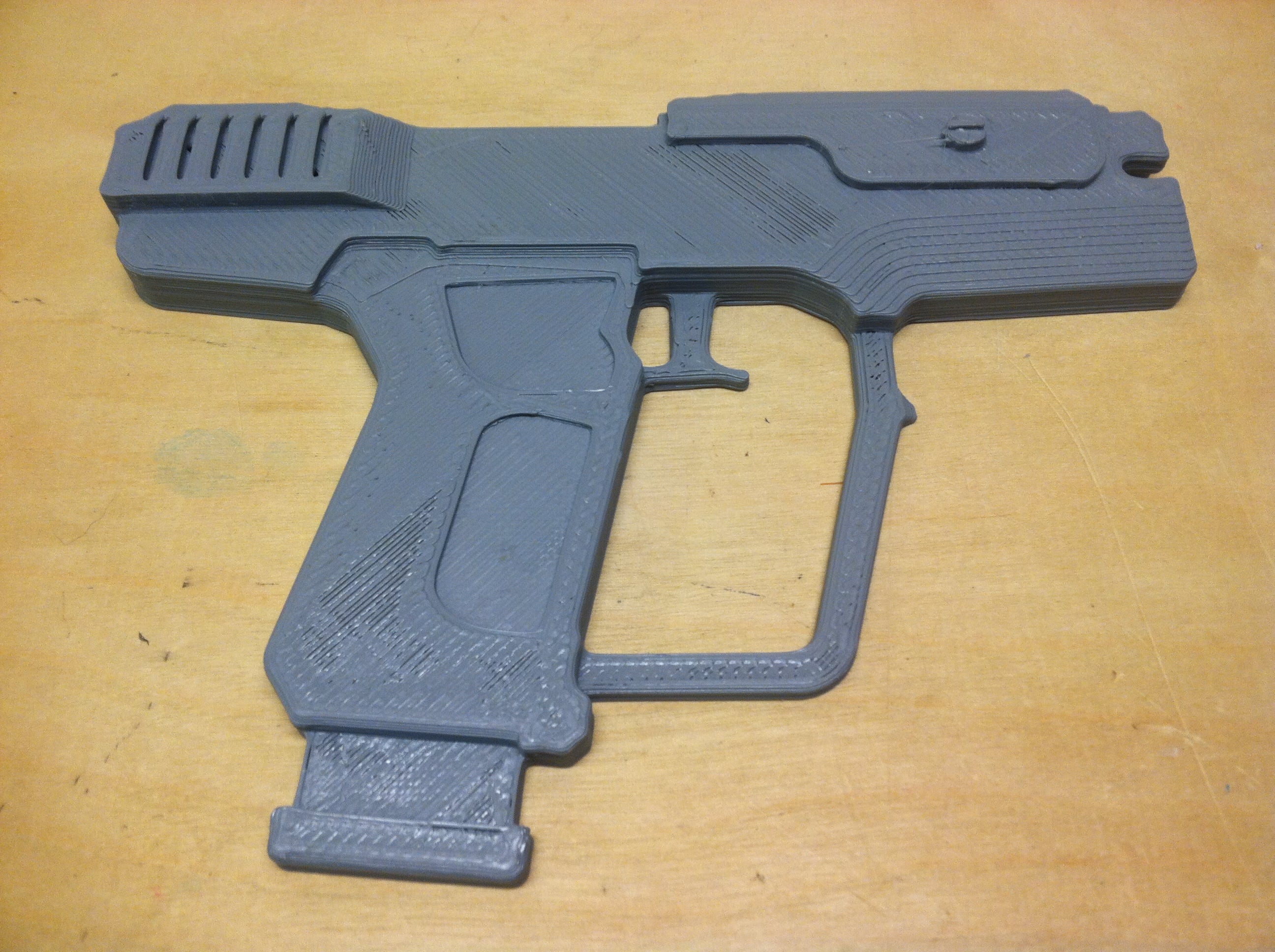 Halo Pistol Split in Half
