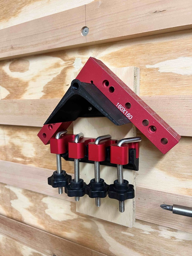 Clamping Square Wall Mount (wide)