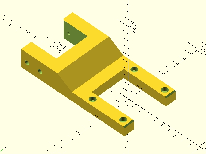 VKB STECS "GNX MFH" base plate template