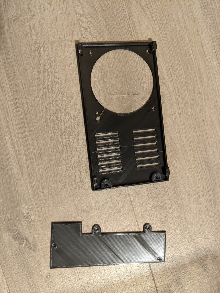 Ender 3 V2 Power Supply Cover 92mm Seperate, Easier print