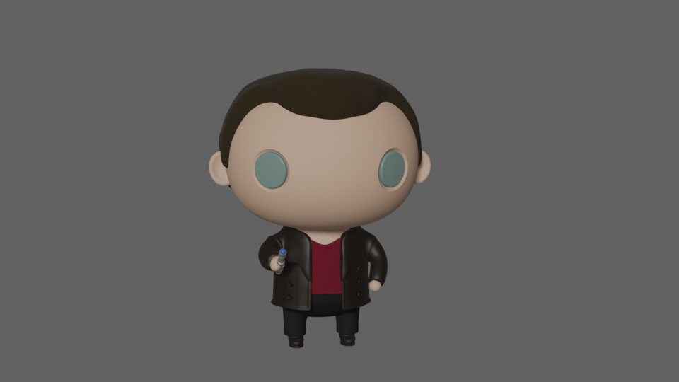 Dr Who - 9th Doctor Chibi