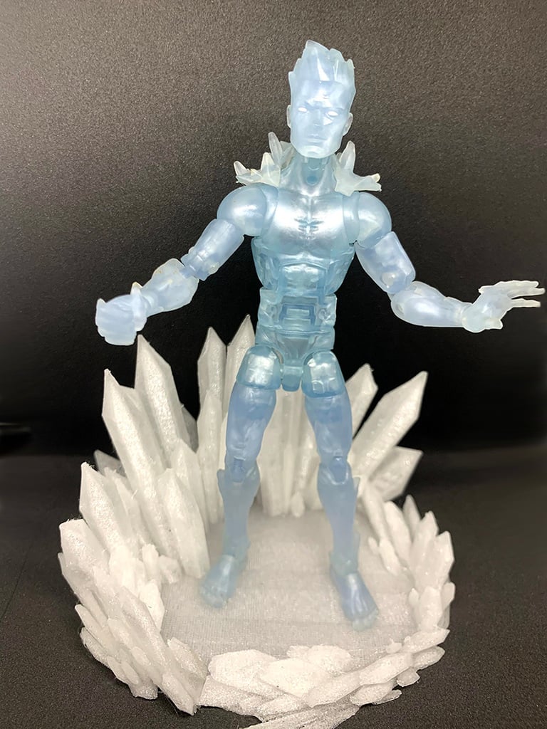 Ice Effect for Marvel Legends Iceman Action Figure