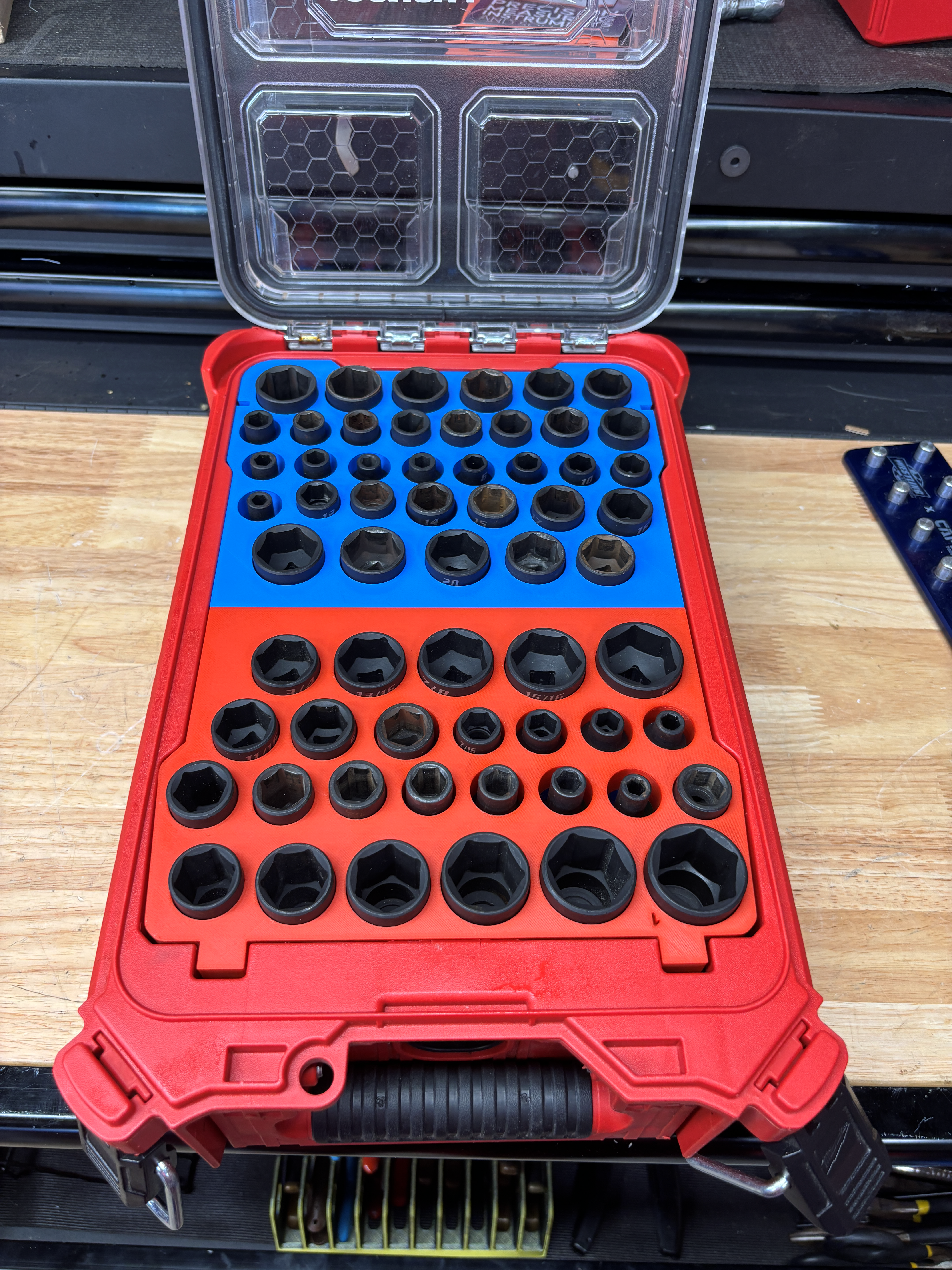 Impact Socket insert for Milwaukee Packout