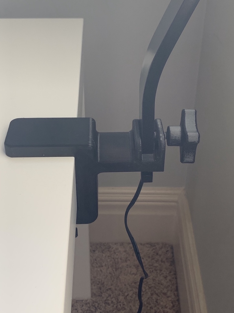 Adjustable Height Desk Clamp for IKEA MAGLEHULT LED Lamp