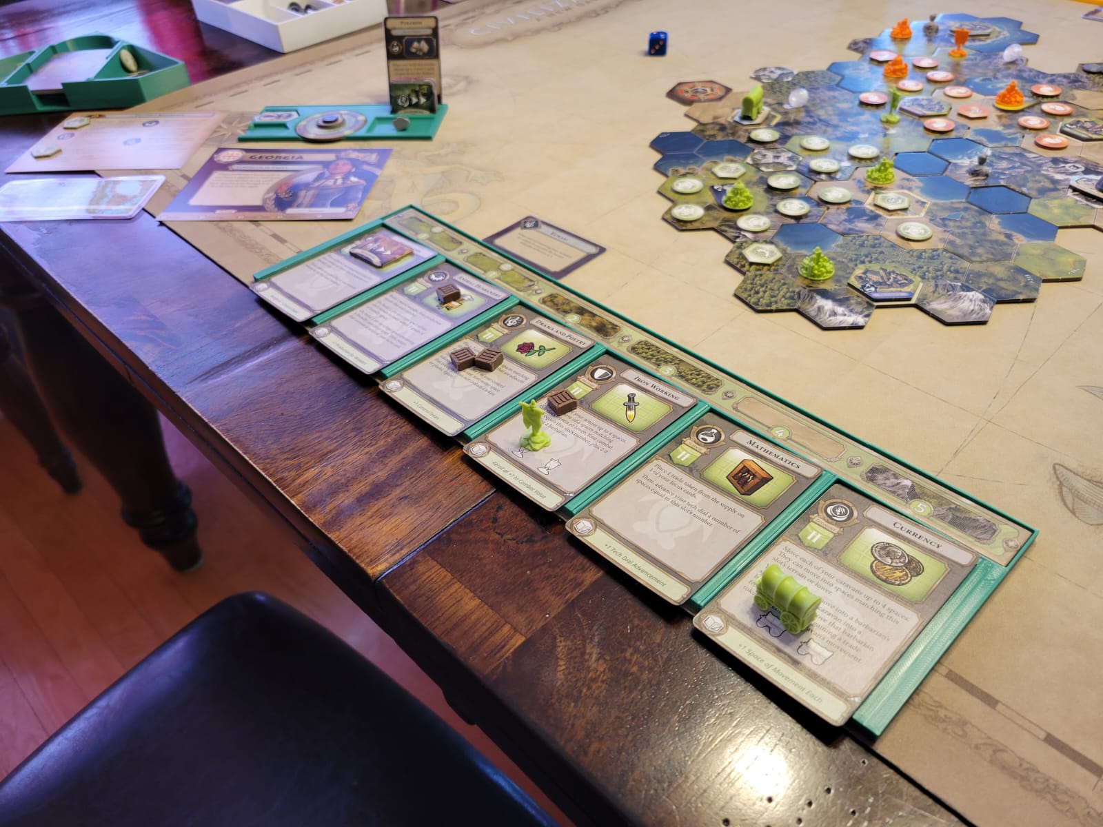Civilization: A New Dawn + Terra Incognito Expansion Organizer