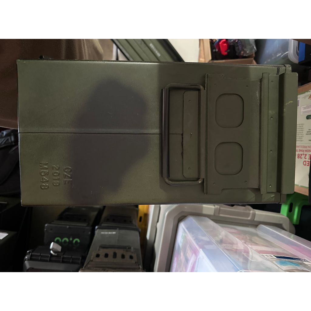 Ammo trays for M548 ammo can