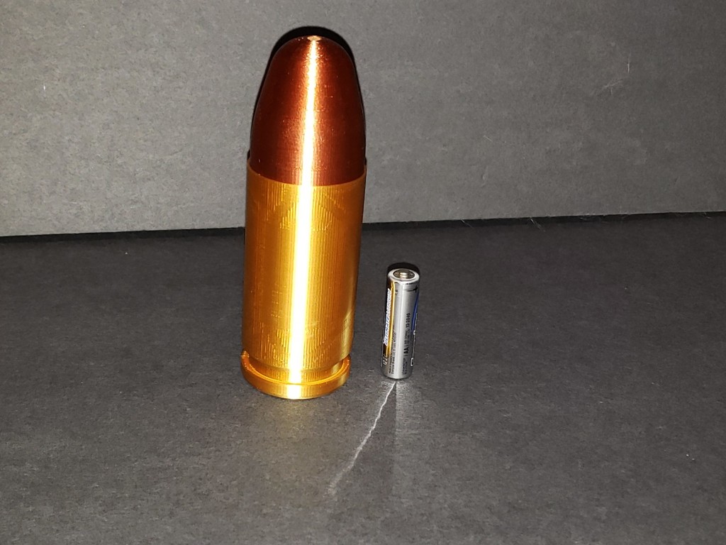 5x scale 9mm bullet container