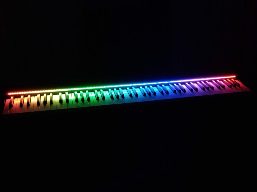 KeyTita - Piano Keyboard LED Lights Support