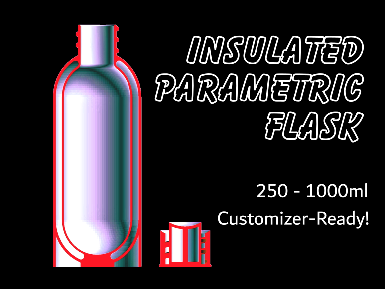Insulated Parametric Flask