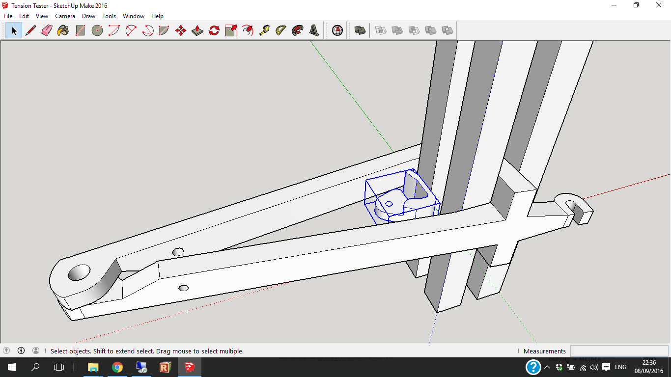 Belt Tension Tester For 2020 Extrusion