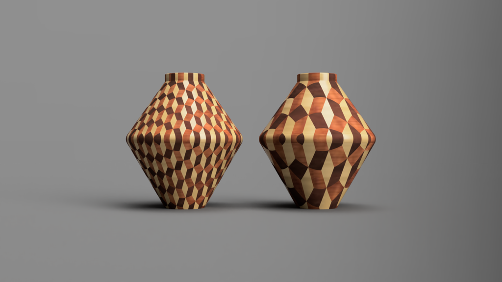 Woodturning Vase 08