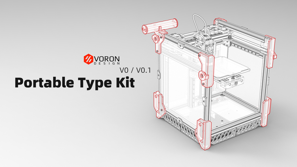 Voron V0/0.1 Portable Type Kit