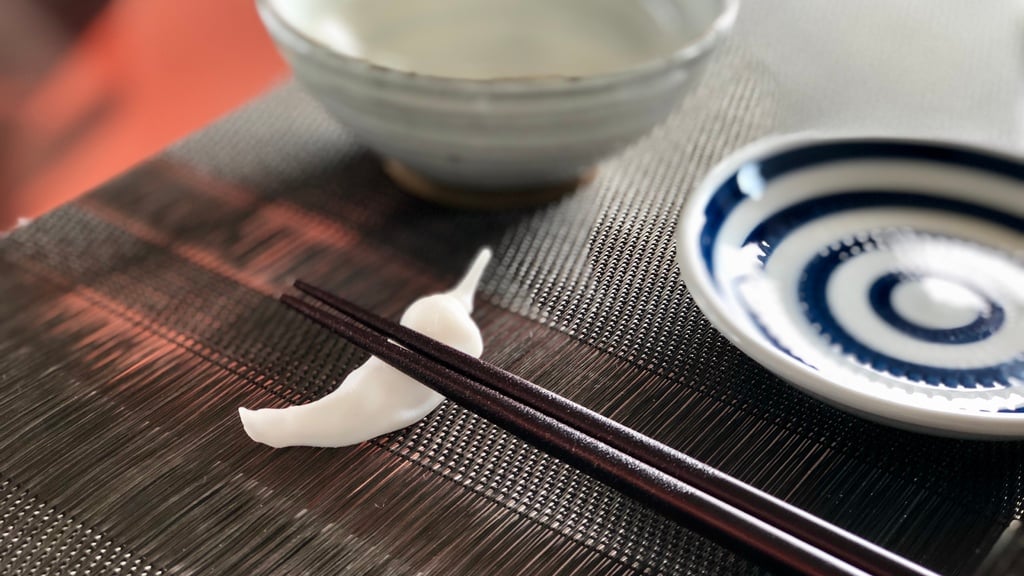 Chopstick rest (Shishito green pepper)