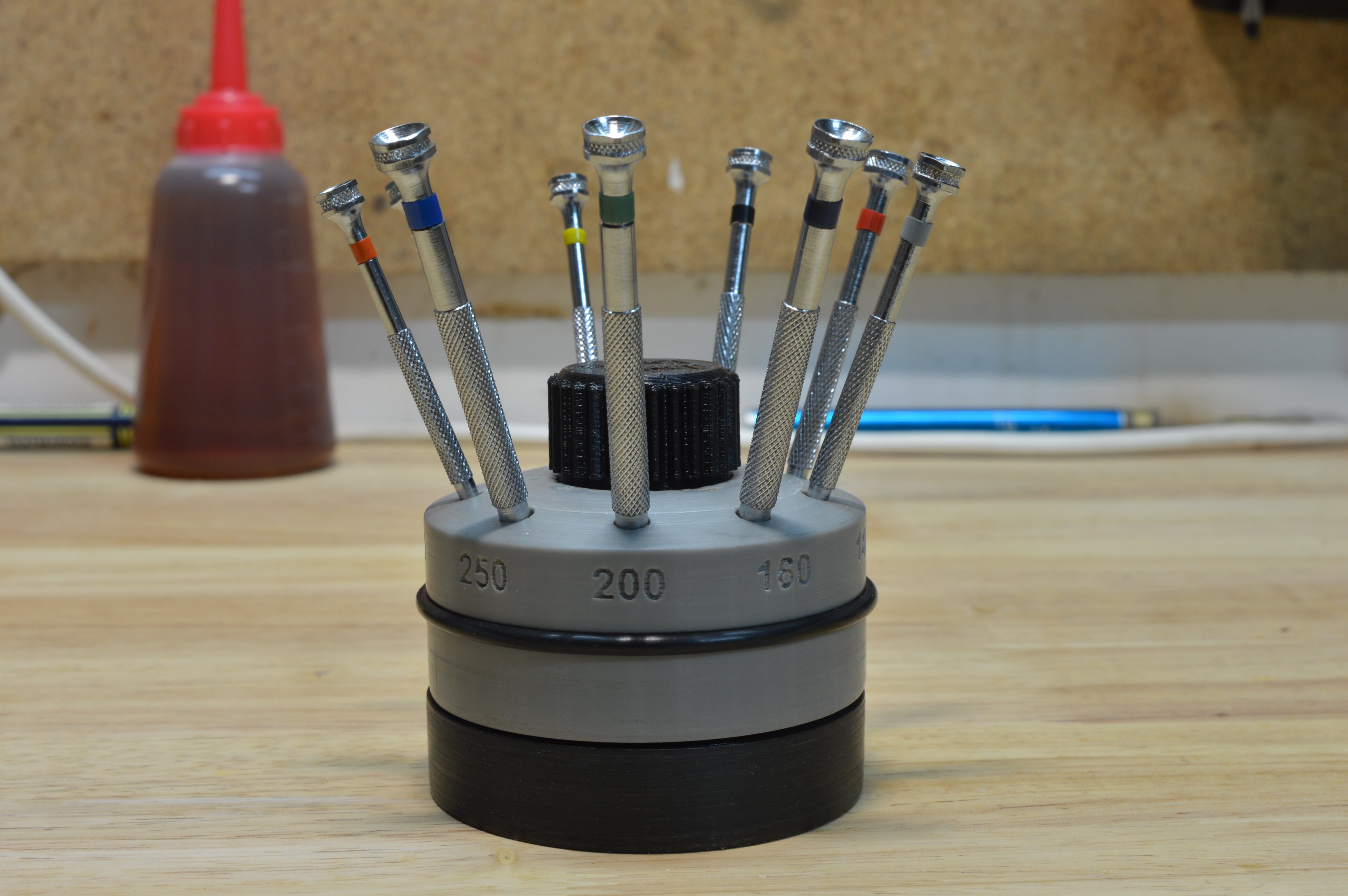 Watchmakers Screwdriver Rotating Stand
