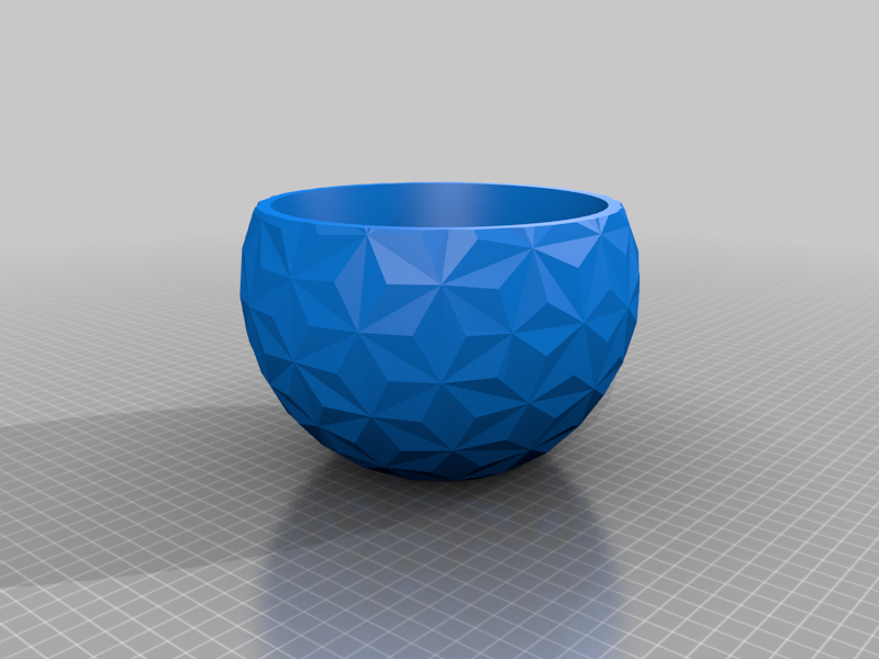 Geometric plant pot