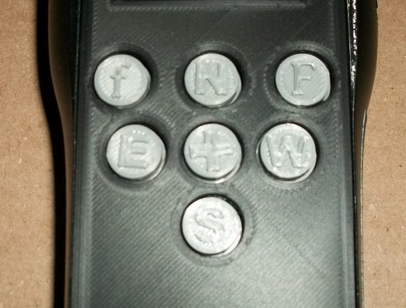 OnStep Smart Hand Controller Button Caps