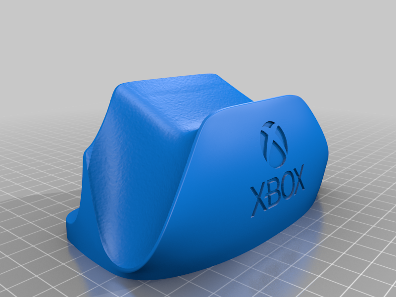 Minimalistic Xbox Controller Stand with Logo