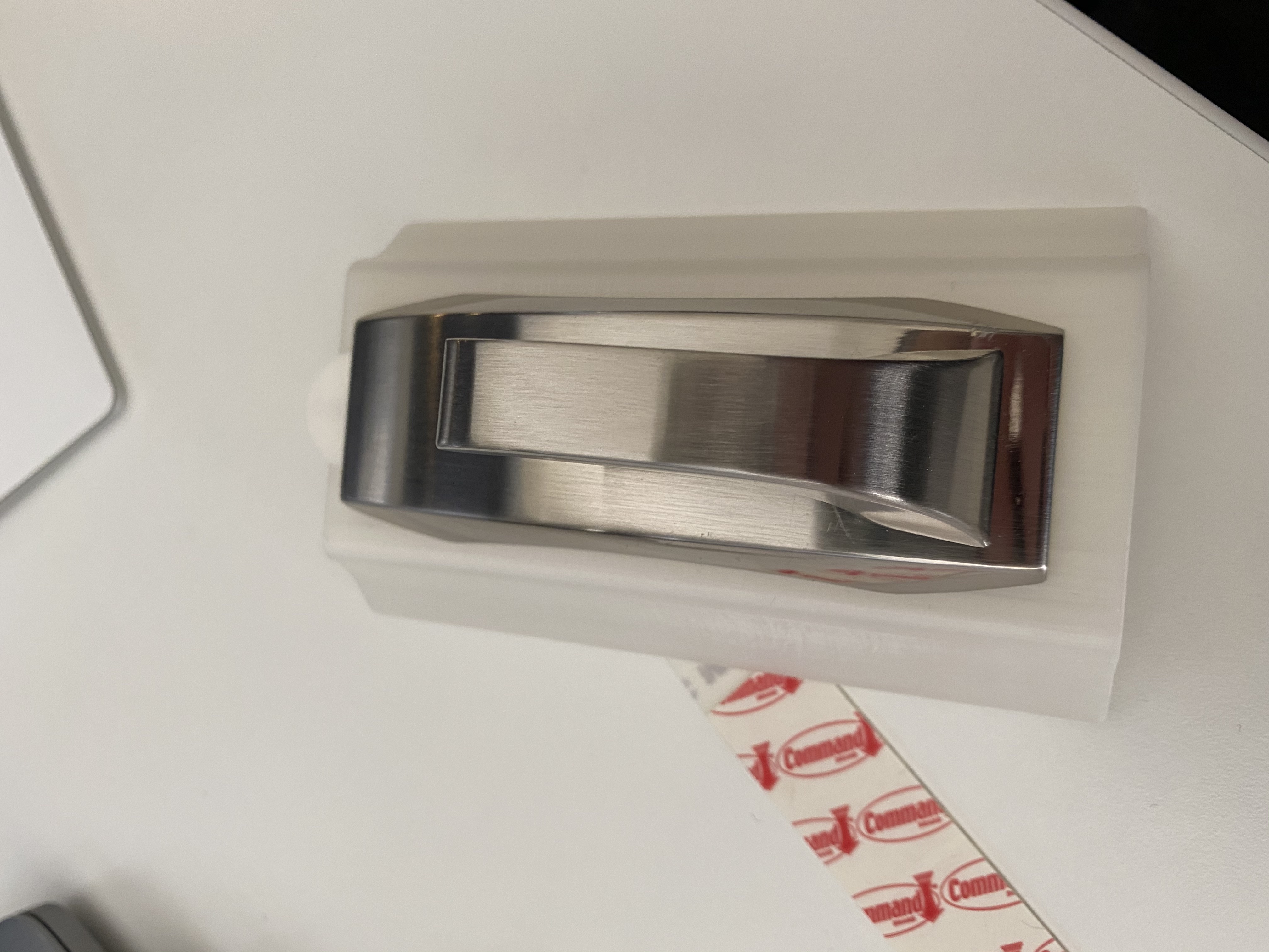 Ikea Bekant Desk Leg Adapter for 3M Command Hooks